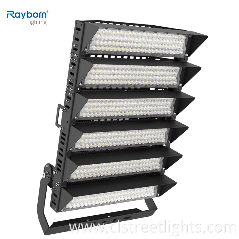 High Mast Pole Sports Lighting 200W 300W 400W 500W 600W 800W 1000W 1500W Football Field Tennis Court Basketball Arena Reflector Stadium Outdoor LED Flood Lights